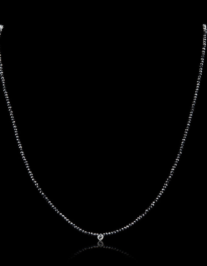 Raw Octahedron Diamond Collier – 0.61 ct. + 18.69 ct.