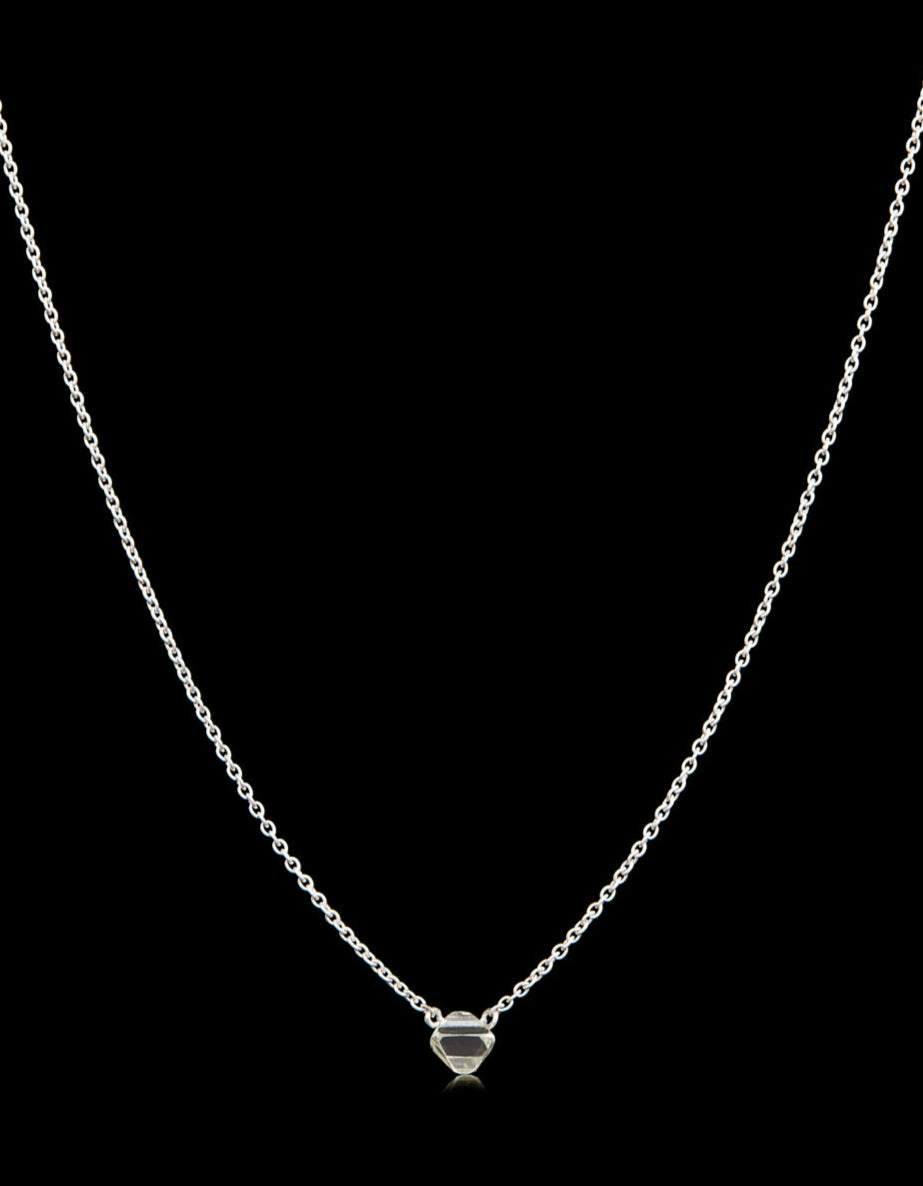 Australian Rough Octahedron Diamond in Necklace – 0.72 ct.