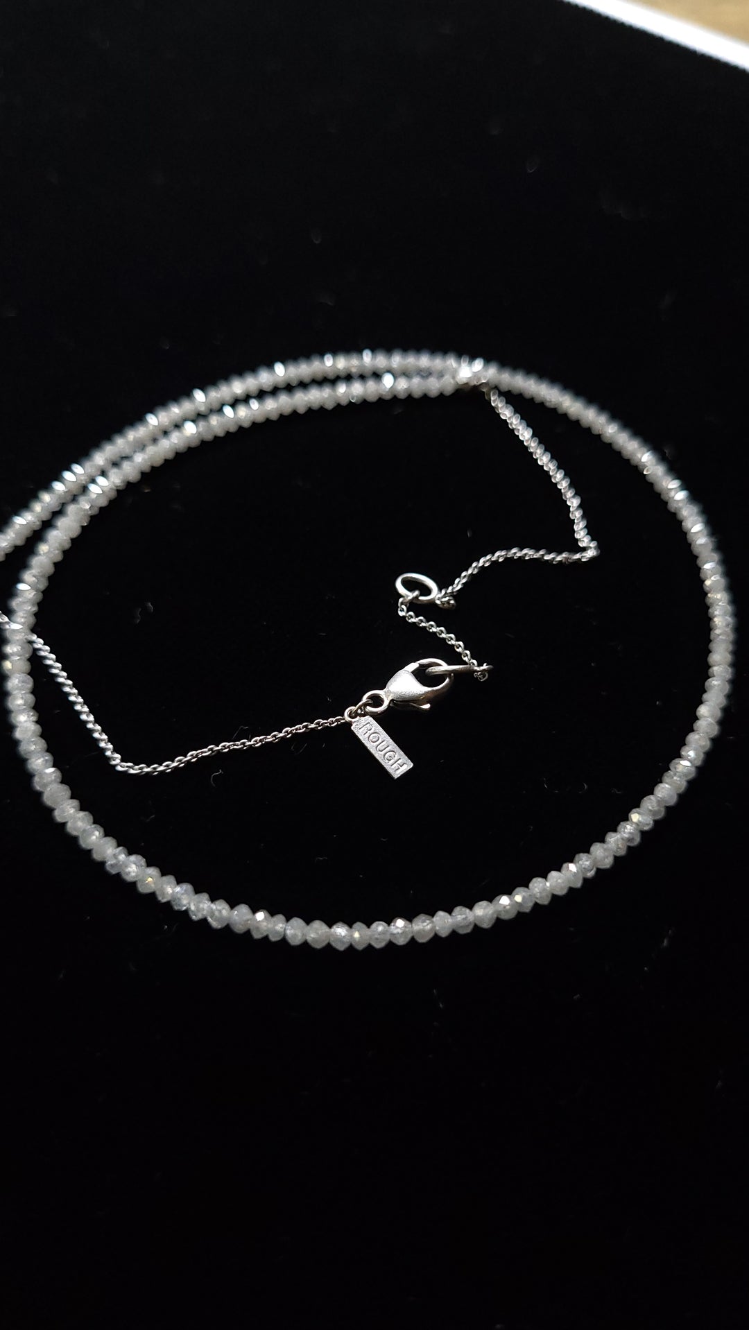 Snow White Diamond Collier - <strong>10.75 ct.</strong>