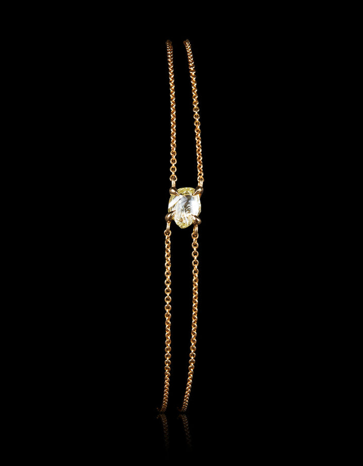 Simplicity in Gold Chain Bracelet – 0.47 ct.