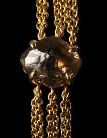 Big Chunky Brown Diamond Bracelet - 3.67 ct.